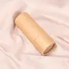 Tubo de Papel Kraft Ecológico Tapa y Base Cilíndricas Hechas a Medida Contenedor de Papel para Caja de Empaque de Bálsamo y Aceite Esencial Personalización