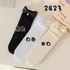 2423 calcetines para niños calcetines de verano finos para niños calcetines lolita con lazo de encaje estilo western lindos calcetines para pantorrilla de bebé