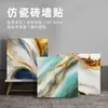 Pegatinas de Pared Imitación Tablero de Aluminio-Plástico, Pegatinas Autoadhesivas de Azulejo Mármol, Impermeables y a Prueba de Aceite, para Cubrir y Renovar Paredes de Cocina y Baño