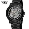 Nuevo Ganador Estilo Europeo y Americano Moda Masculina Casual Hueco Movimiento Mecánico Reloj Mecánico Automático Venta al por Mayor