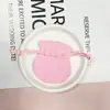 Bolsa de Armazenamento de Joias de Cabaça Colar Joias Anti-Riscos Resistente ao Desgaste Logotipo Impresso Brincos Joias Bolsa de Joias de Microfibra