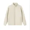 Chaqueta Cardigan con Cremallera, Cuello Alto y Mangas Raglán, Nueva Colección Otoño/Invierno 2026 para Hombres y Mujeres, Sudadera de Peso Pesado 380g para Negocios Casual