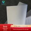 [Aokai] Chapa de PVC Chapa Rígida Fosca Lado Único Liso Chapa de Areia Fina Embalagem para Impressão Chapa de Plástico Semitransparente
