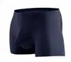 Ropa interior para hombre 3A antibacteriana de algodón de fibra larga de Xinjiang, hipoalergénica, cómoda y transpirable, calzoncillos tipo bóxer de algodón puro de cintura media, talla grande