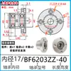 Montagem de Assento de Rolamento Duplo com Flange Redonda Carcaça de Rolamento de Alta Velocidade Assento de Suporte Fixo BFP BGRBB BARB6002