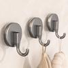 Ganchos de Ventosa, Sin Rastro, No Requieren Taladro, Ganchos Adhesivos de Vacío de Fuerte Carga para Cocina, Detrás de Puertas, Baño, Inodoro, Ganchos Adhesivos de Pared