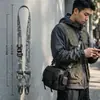 Correa de doble punto de camuflaje para exteriores, hebilla de liberación rápida, correa de cincha multifuncional, correa cruzada para funda de cámara y arma, equipo táctico