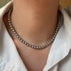 Collar Minimalista de Perlas Estilo Francés, Diseño de Moda Nicho, Cadena para Clavícula con un Toque de Lujo Ligero y de Alta Gama, Accesorio Versátil al por Mayor para Mujeres