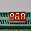 Tubo Digital LED con Ranura de 0.6599999999999999 pulgadas, Alto Brillo, Luz Roja, Tubo Digital de Doble Fila 11P, Suministro Directo de Fábrica