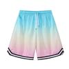 Calças de Basquete Gradientes Transfronteiriças Calças Esportivas Masculinas Verão Marca da Moda Secagem Rápida Seda Gelo Casual Calções Cinco Pontos Tamanho Grande Roupa Masculina