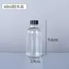 Garrafa de Vidro Transparente Boston Frasco Borrifador de Óleo Essencial e Hidrossol Frasco Refil para Cosméticos Loção Frasco Borrifador a Vácuo