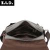 Bolsa de Lona Bolso de Hombro para Hombre Exterior Casual Portátil Bandolera Estilo Coreano Bolso de Moda Bolso de Estudiante