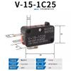 Microinterruptor direto de fábrica V-151/2/3/4/5/6-1C25 limite de curso KW auto-reset 15A250V