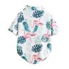 Ropa para Mascotas Estilo Hawaiano Verano Delgada Cuello Isla Palmera de Coco Hojas de Piña Camiseta Perro Gato