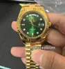 Comercio Exterior EW Todo Dorado Negro Caramelo Verde Ahumado Mesa de Juego Oro Rosa Doble Calendario Semana Registro Mecánico Reloj para Hombre Venta al por Mayor