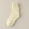 Calcetines de terciopelo para niños, otoño e invierno, gruesos, de longitud media, con forro polar, cálidos, de luna, súper gruesos, de barril largo, resistentes al frío, de invierno.