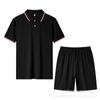 Camisas Polo de Manga Corta para Hombres de Edad Media y Mayores de Verano, Pantalones Casuales, Conjuntos de Tres Piezas para Hombre, Trajes de Verano para Papá de Edad Media, Dropshipping