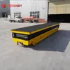Control Remoto con Batería Transportador de Vías Diseño a Prueba de Polvo Taller Transporte por Vía Coche Plano Eléctrico Coche Plano Eléctrico con Plataforma Hidráulicamente Ajustable
