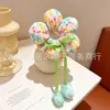 Elásticos de Cabelo de Algodão Cheios de Flores DIY Cordas de Cabelo Simples Fofas para Crianças Faixas de Cabelo Atacado Direto do Fabricante
