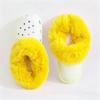 Zuecos de Algodón, Pantuflas de Algodón para Mujer, Zapatos de Mujer para Otoño e Invierno, Zapatos Peludos, Pantuflas de Algodón Desmontables, Zuecos con Forro de Felpa Casa de Nieve