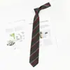 Estilo Universitario Corbata jk Estudiante Japonés Corbata Verde Nudo Perezoso Sin Nudo Aprendizaje Raíz de Pluma Corbata Blusa Uniforme Fresco