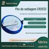 Conexão da placa do PWB do pé da soldadura da bateria CR2032 de Changzhou Yufeng fábrica que processa a longa vida do pulso 3v da grande capacidade grande