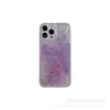 Nueva y creativa funda de arena movediza luminosa 11 adecuada para iPhone16ProMax flujo 15 funda de teléfono móvil 14 apple 13 juegos