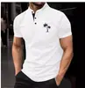 Verão 2024 novo AliExpress Amazon Camisa polo bolso com zíper camisa polo esportiva masculina fabricantes atacado