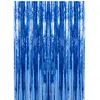 Cortina de flecos brillantes PET 1*2M transfronteriza para decoración de pared de fondo de cumpleaños, boda, fiesta al por mayor