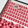 Cuentas Sueltas de Raíz de Bodhi con Patrón de Flores Rosas, Calabazas Pequeñas Talladas, Cuentas Semi-Terminadas, Accesorios para Joyería DIY, Cuentas de Oración Budista al por Mayor