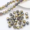 Cuentas de cristal 10MM bola de flor 128 facetas accesorios para joyería DIY pulsera collar aretes accesorios accesorios para ropa