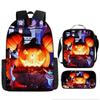 Mochila de Halloween Mais Vendida da Amazon, Conjunto de Três Peças Fantasma Abóbora, Mochila Escolar para Estudantes do Ensino Fundamental e Médio, Mochila Infantil, Bolsa de Ombro