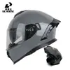 Atacado de Fabricante de Capacetes para Motocicleta para Homens e Mulheres, Capacetes Bluetooth Full-Face, Proteção Fresca Anti-Embaçante para Pilotagem de Veículos Elétricos
