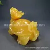 Adornos de Tortuga Dragón de Jade Amarillo, Venta al por Mayor del Fabricante, Decoración de Oficina y Hogar, Artesanías de Regalo, Adornos de Jade