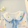 Pijamas para Padres e Hijos Otoño e Invierno 2025 Niñas y Niños Dibujos Animados Cuello Redondo Franela Manga Larga Casual Ropa de Casa