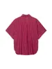 Comércio exterior atacado transfronteiriço roupas femininas europeias e americanas: Conjunto de camisa listrada solta de manga longa com colarinho e calça listrada de perna larga para o dia a dia