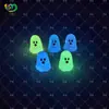 Figuras lindas de pequeños fantasmas creativos que brillan en la oscuridad transfronterizos, accesorios para colgar decoración DIY, mini micro paisajismo, adornos de Halloween