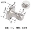Trípode Accesorio Corto para Cámara Base Tornillo de Fijación Extensión para Gimbal Dslr Placa de Liberación Rápida de 1/4 de Pulgada Tornillo 3/8