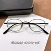 Armazón de Gafas Ultraligero de Titanio Puro Se Puede Equipar con Lentes Metálicos de Montura Completa para Graduación Armazón de Gafas Lisas Gafas para Miopía