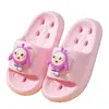 Pantuflas Antideslizantes para Baño para Niños, Chanclas de Ducha de Verano con Agujeros de Drenaje, Pantuflas de Secado Rápido para Niñas y Niños, Especialmente Diseñadas para Uso en el Baño