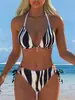 Bikini Sexy de Dos Piezas Transfronterizo Europeo y Americano Nuevo de Verano 2027 Traje de Baño de Moda para Mujer Ropa de Baño para Vacaciones en la Playa Mujer