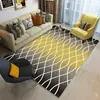 Tapete Moderno Minimalista para Sala de Estar Tapete Popular Ins Escandinavo para Quarto ao Lado da Cama Tapete para Casa Inteira Tapete Tapete