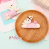 Decoração de Acessórios para Rabo de Cavalo de Tecido Coelho Desenho Animado Criativo Broche de Pérola Bolinho Espinheiro Cristalizado Acessórios para Roupas