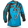 Ropa Nueva Fly Downhill, Ropa de Ciclismo de Montaña para Hombre de Manga Larga de Verano, Ropa de Carreras Todoterreno Absorbente de Sudor y Transpirable