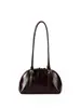 Estilo Coreano Fresco Simple Estilo Transfronterizo Cuero de Cera de Aceite Bolso Boston Sensación de Alta Gama Retro Versátil para el Día a Día Bolso de Mano para Hombro