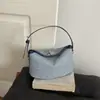 Set de Bolso para Madre e Hija de Mezclilla con Ribete de Bloques de Color Retro con Cierre de Giro Bolso de Mano para el Antebrazo Textura Simple Bolso de Hombro Cruzado para Mujer