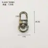 Hebilla de Puerta de 3 Puntos de Aleación de Zinc, Hebilla de Puerta Invertida D Chapada Multicolor, Accesorios para Bolsos, Piezas de Ferretería para Llaveros, En Stock