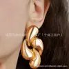 Brincos Vintage com Design de Gota d'Água para Mulheres, Acessórios de Orelha Geométricos de Metal da Moda com um Design Único