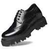 Zapatos de Vestir Casuales de Negocios para Hombre de Piel Genuina con Aumento de Altura, Transpirables de Caña Baja al por Mayor Nq72306G