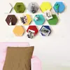 Paneles absorbentes de sonido de fibra de poliéster para salas de piano, jardines de infancia, salas audiovisuales y KTV, decoración de pared especializada con aislamiento acústico plano hexagonal
